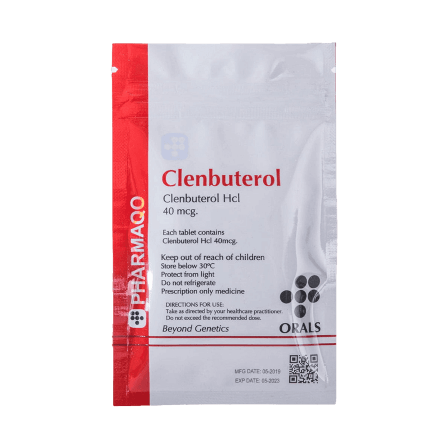 Clenbuterol 40mcg/ 100 Tabs
